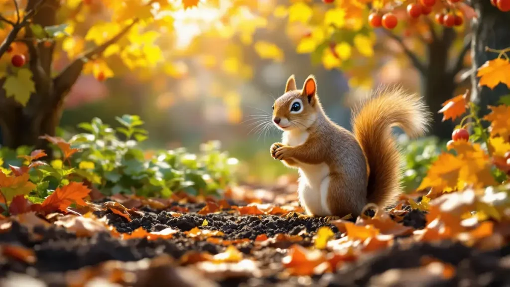 Heb je een eekhoorn in je tuin gezien? Hier is de verborgen betekenis achter zijn aanwezigheid