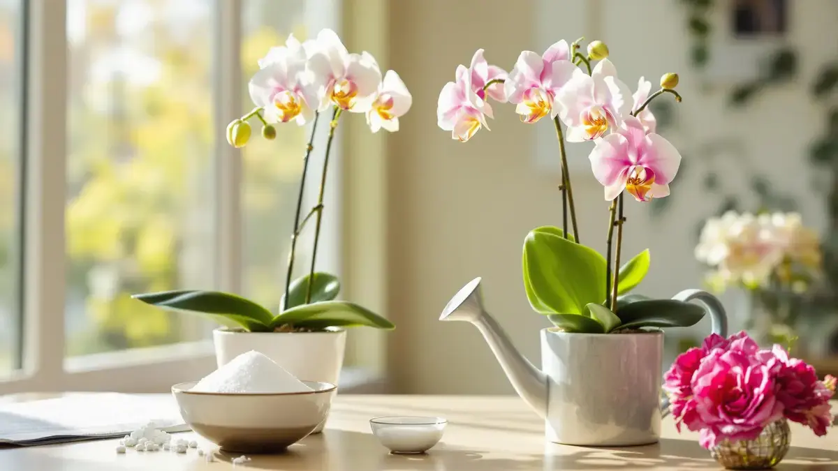 Uw orchideeën verwelken te snel? Dit natuurlijke poeder dat u al thuis heeft doet wonderen