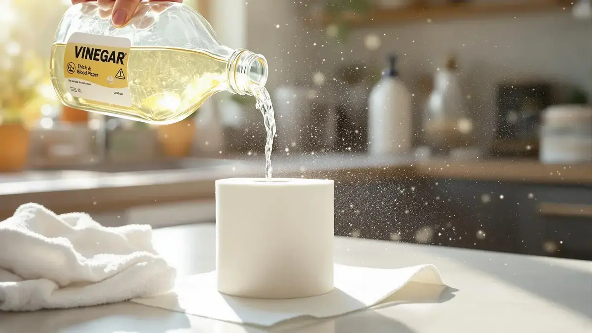 Azijn: de geheime truc die het gebruik van toiletpapier revolutioneert