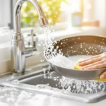 De truc met zout in afwasmiddel, en jouw keuken zal nooit meer hetzelfde zijn