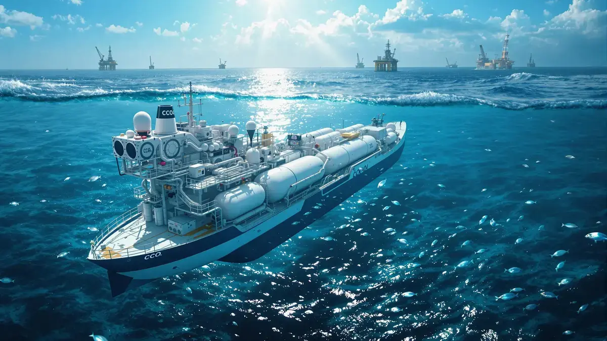 Elk jaar zullen 400.000 ton CO₂ door de oceanen worden geabsorbeerd, een positieve wending voor onze planeet