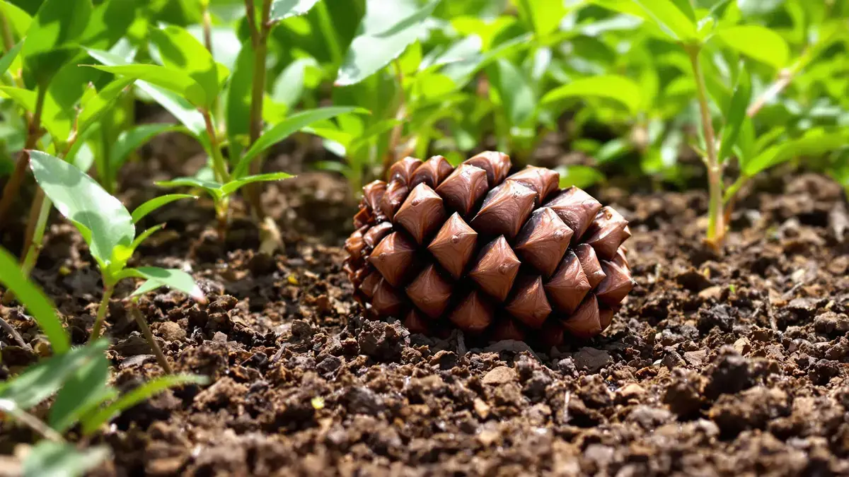 Hier is hoe een eenvoudige dennenappel je planten kan hydrateren volgens een vergeten Japanse methode