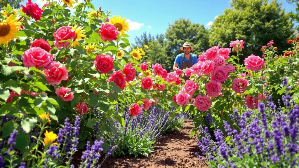 Om de gezondheid van je rozen te waarborgen, ontdek de 8 planten die je niet in de buurt van hen moet planten