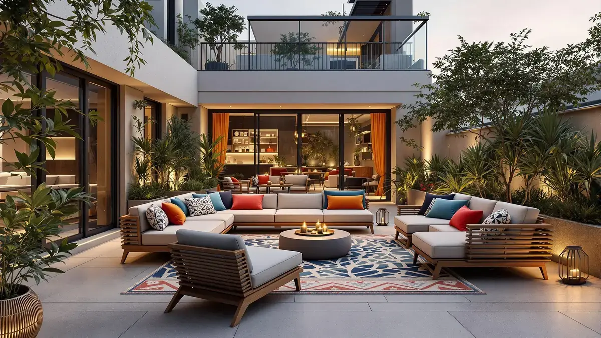 Verhoog je terras naar het niveau van luxe hotels met deze weinig bekende decoratietip