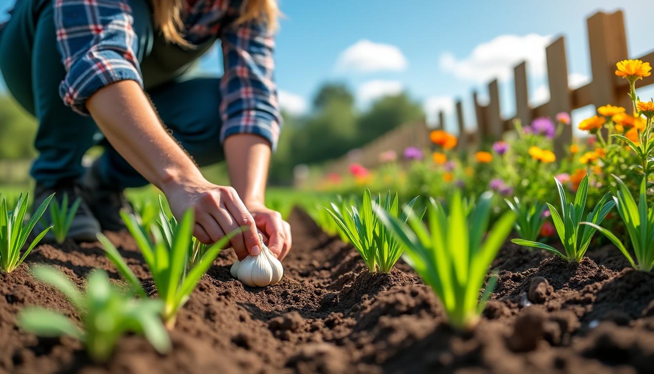 ontdek de beste tijd om knoflook te planten voor een overvloedige oogst. leer handige tips en technieken om je knoflookplanten te laten bloeien en geniet van heerlijke, zelfgekweekte knoflook!