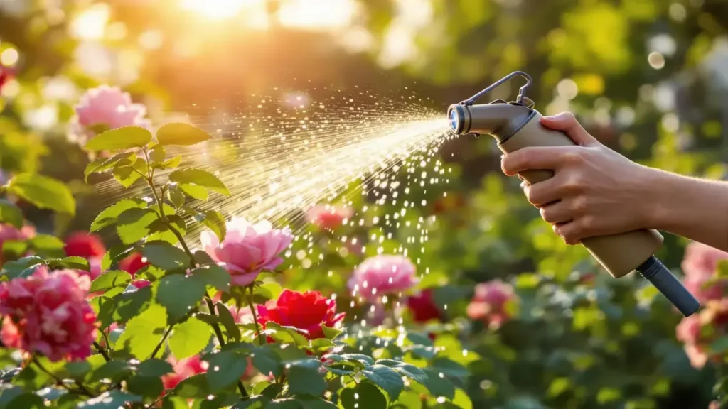 Het is cruciaal om je rozen op dit specifieke moment water te geven om veelvoorkomende ziekten te voorkomen
