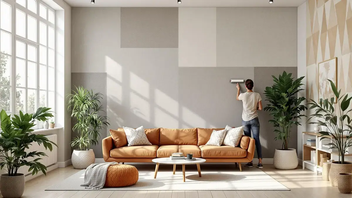 In 2025 zal deze schildertechniek de manier waarop je naar je woonkamer kijkt, moeiteloos veranderen