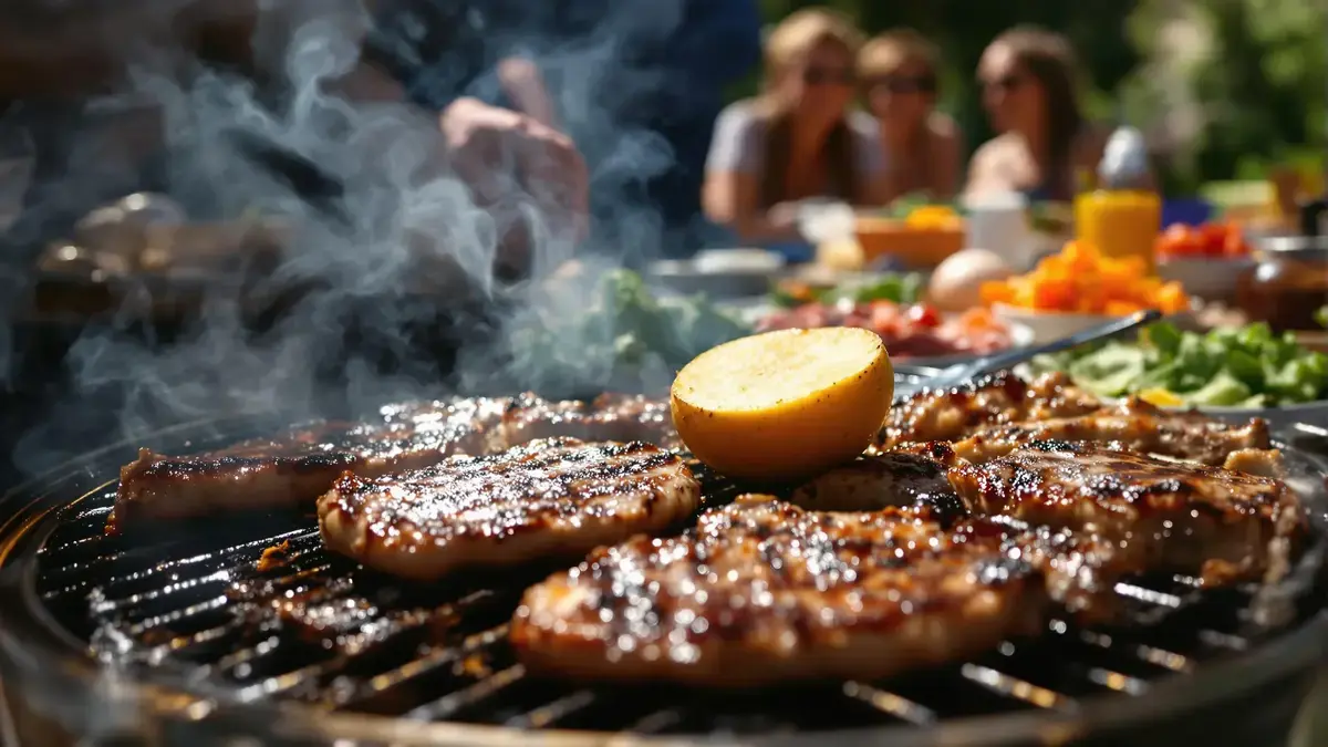 Wist je dat een truc met een doorgesneden aardappel kan voorkomen dat je vlees aan de barbecue blijft plakken